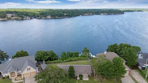 62120 E 313 Rd, Grove OK, aerial view of the Grand Lake property
